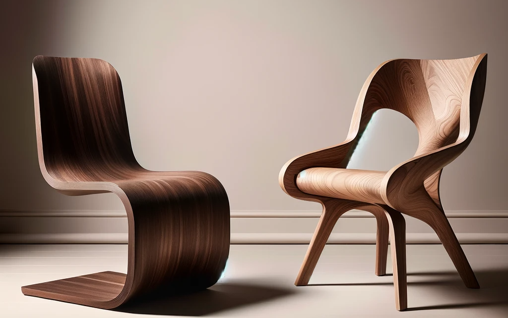 Designerskie krzesła drewniane sztuka i funkcjonalność